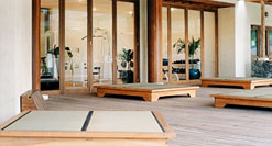 Villa yoga area